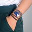 Ocean Blue Lapis Lazuli Wrap Bracelet